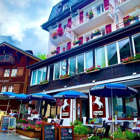 Weisses Roessli Otel Leukerbad Dış mekan fotoğraf
