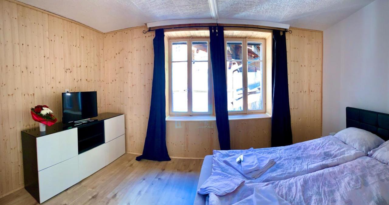 Weisses Roessli Otel Leukerbad Dış mekan fotoğraf