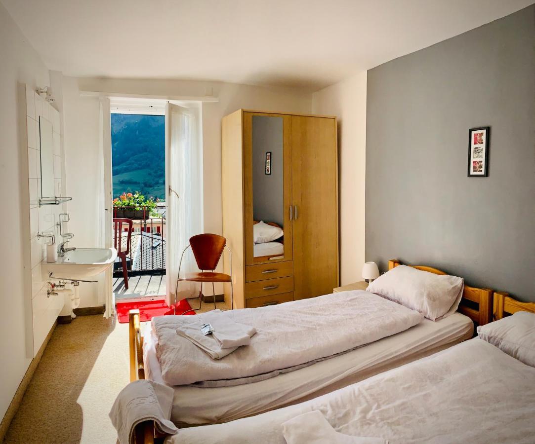 Weisses Roessli Otel Leukerbad Dış mekan fotoğraf