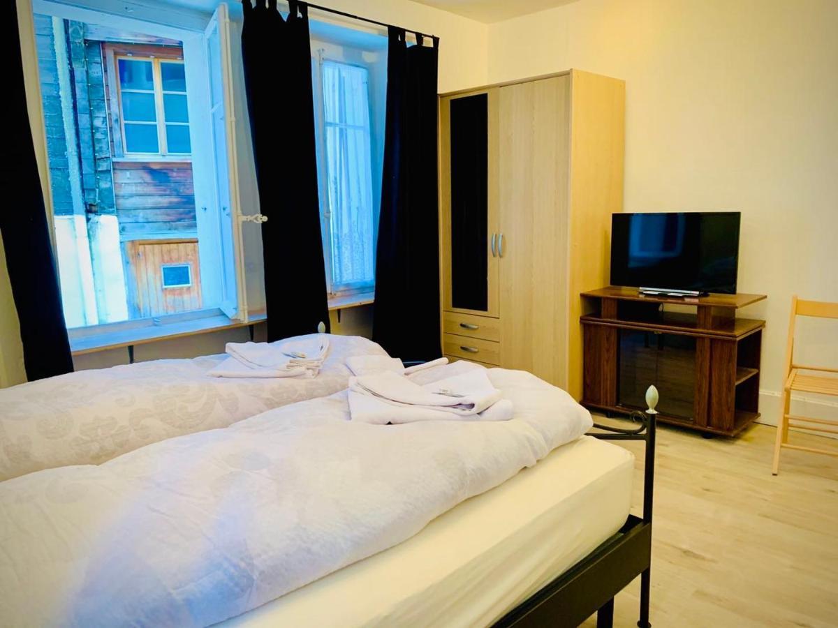 Weisses Roessli Otel Leukerbad Dış mekan fotoğraf