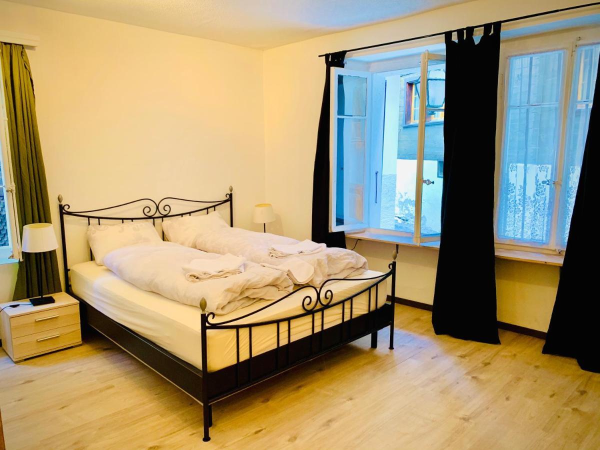 Weisses Roessli Otel Leukerbad Dış mekan fotoğraf