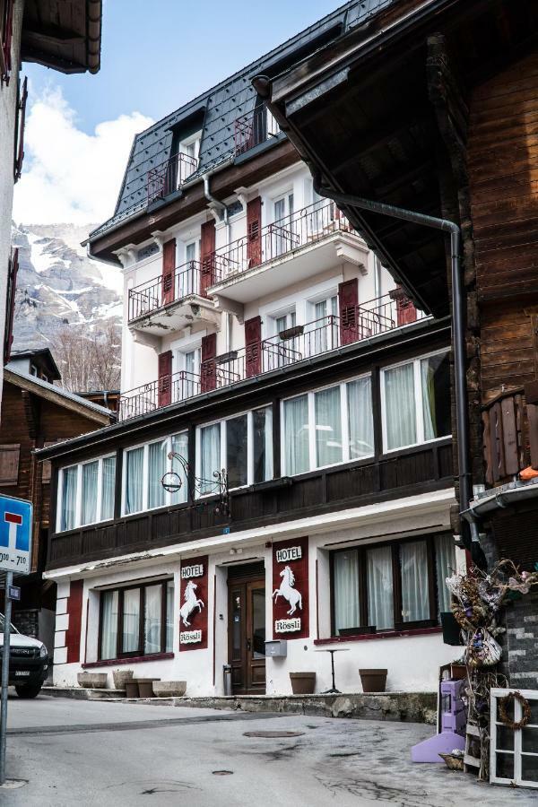 Weisses Roessli Otel Leukerbad Dış mekan fotoğraf